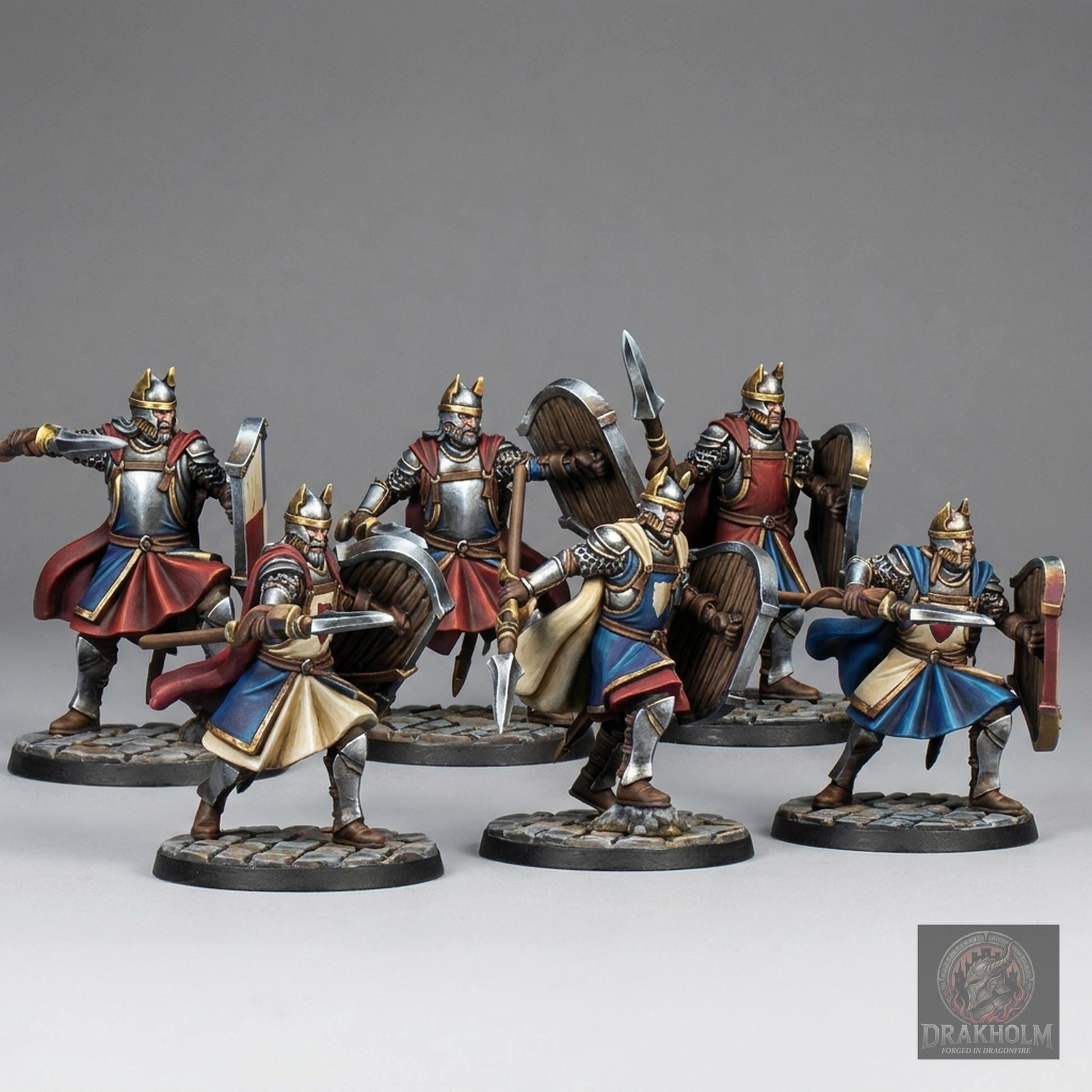 Numenor Spearman | 28mm Resin Miniature | LOTR Middle-earth | Tabletop Wargaming