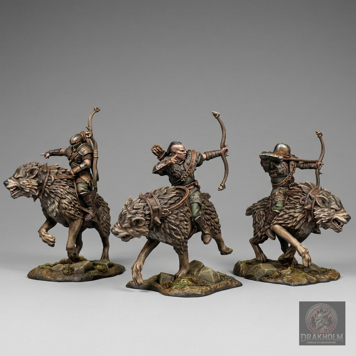 Mordor Orc Warg | Mordor Orcs | 28mm Resin Miniature | LOTR Middle-earth | Tabletop Wargaming