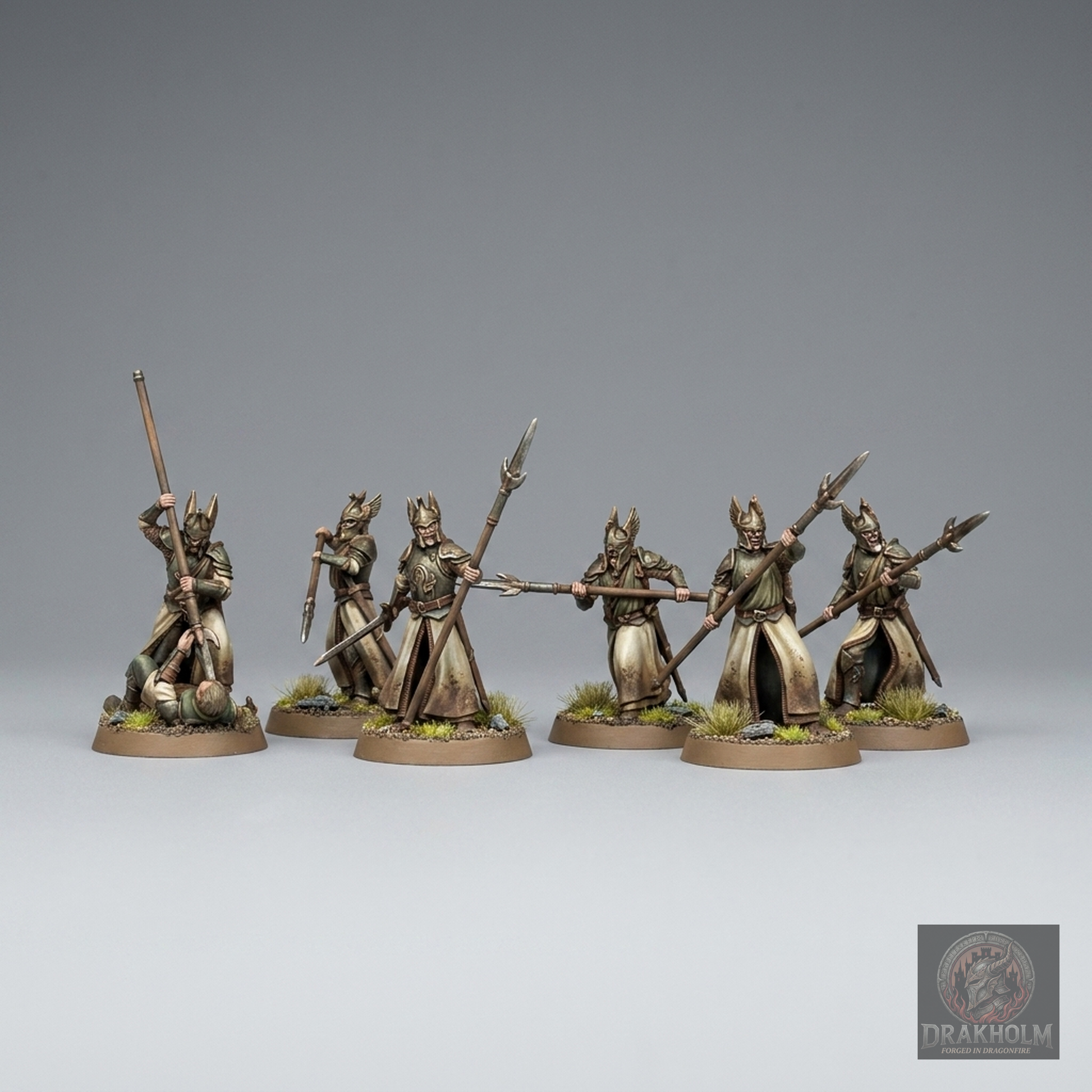 Dol Amroth Knight Warrior | 28mm Resin Miniature | LOTR Middle-earth | Tabletop Wargaming