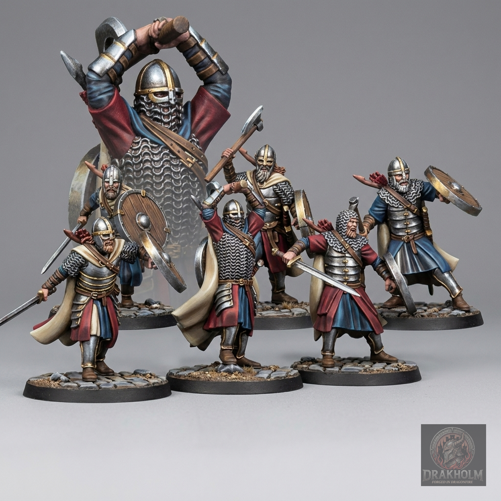 Men of the West Warrior | 28mm Resin Miniature | LOTR Middle-earth | Tabletop Wargaming