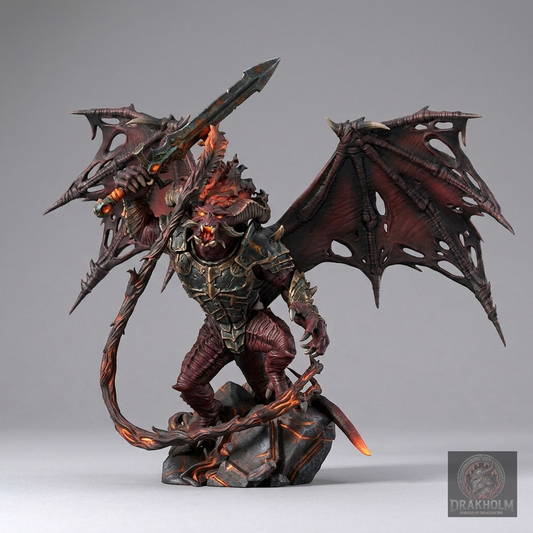 Moria Goblin Warrior | Moria Goblins | 28mm Resin Miniature | LOTR Middle-earth | Tabletop Wargaming