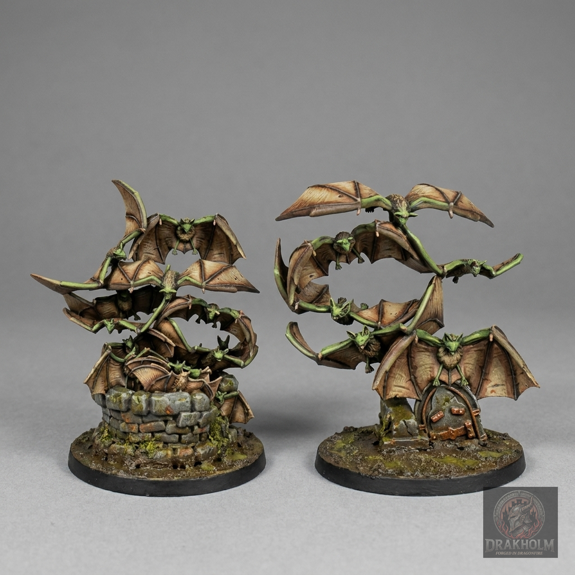 Moria Goblin Bat Swarm | Moria Goblins | 28mm Resin Miniature | LOTR Middle-earth | Tabletop Wargaming