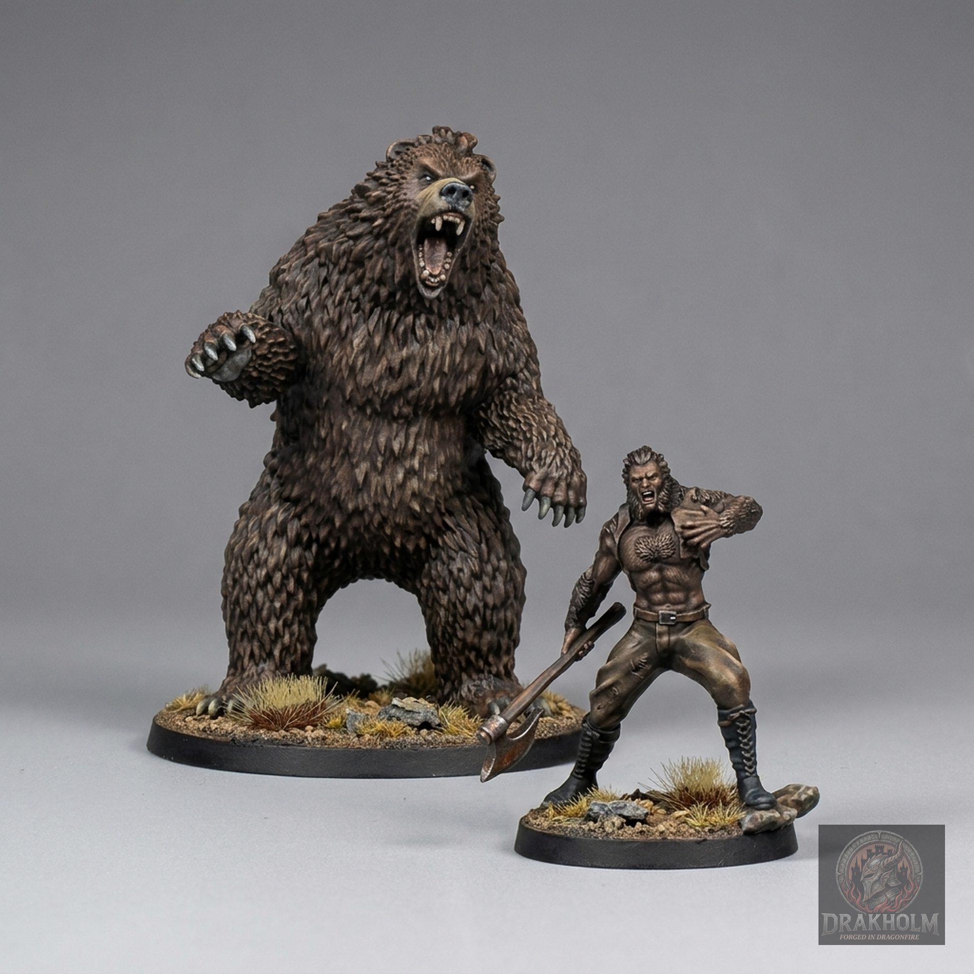 Ent Bear | Woodland Realm | 28mm Resin Miniature | LOTR Middle-earth | Tabletop Wargaming