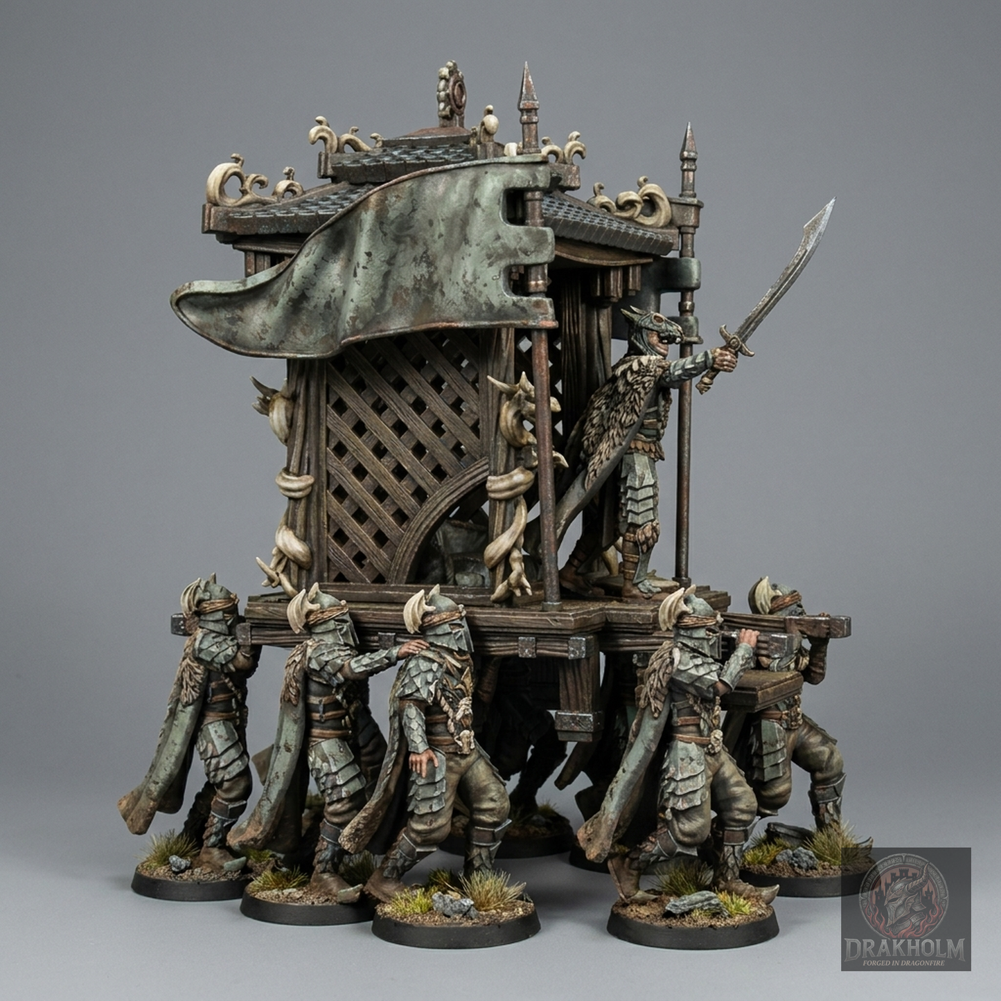 Easterling Dragon | Easterlings | 28mm Resin Miniature | LOTR Middle-earth | Tabletop Wargaming