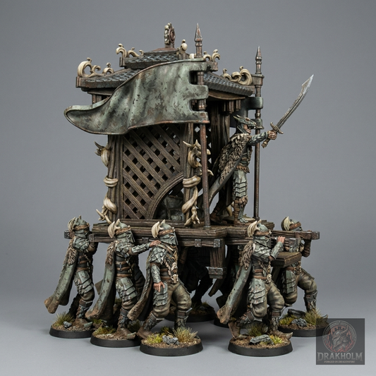Easterling Dragon | Easterlings | 28mm Resin Miniature | LOTR Middle-earth | Tabletop Wargaming