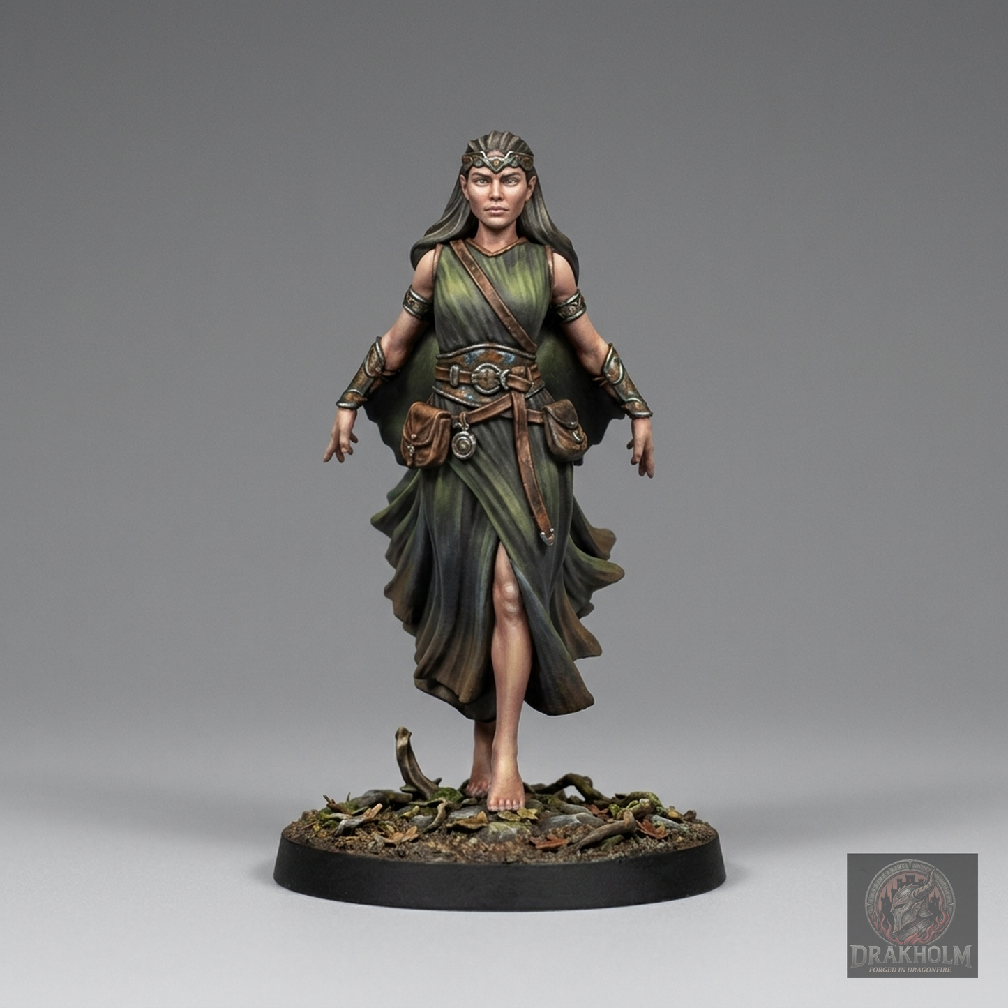 Mirkwood Elf Queen | Silvan Elves | 28mm Resin Miniature | LOTR Middle-earth | Tabletop Wargaming