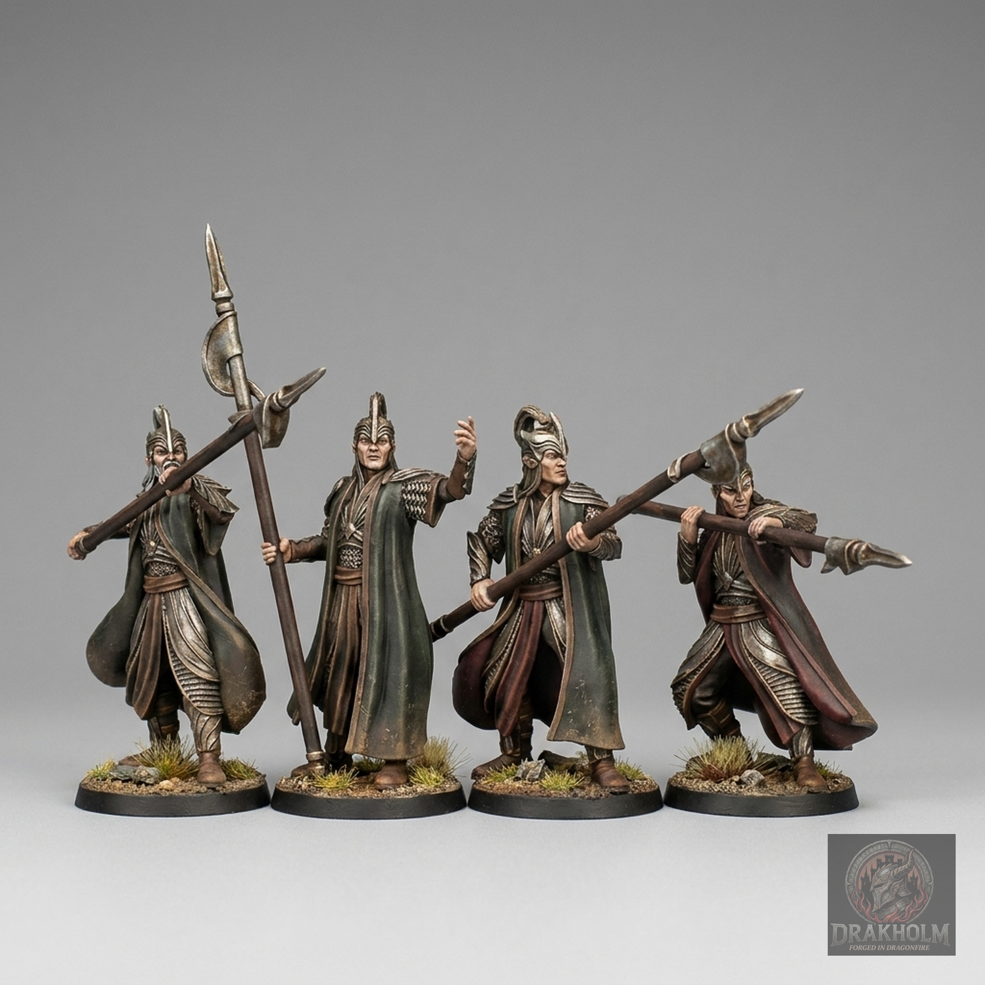Rivendell Elf Guard | High Elves | 28mm Resin Miniature | LOTR Middle-earth | Tabletop Wargaming