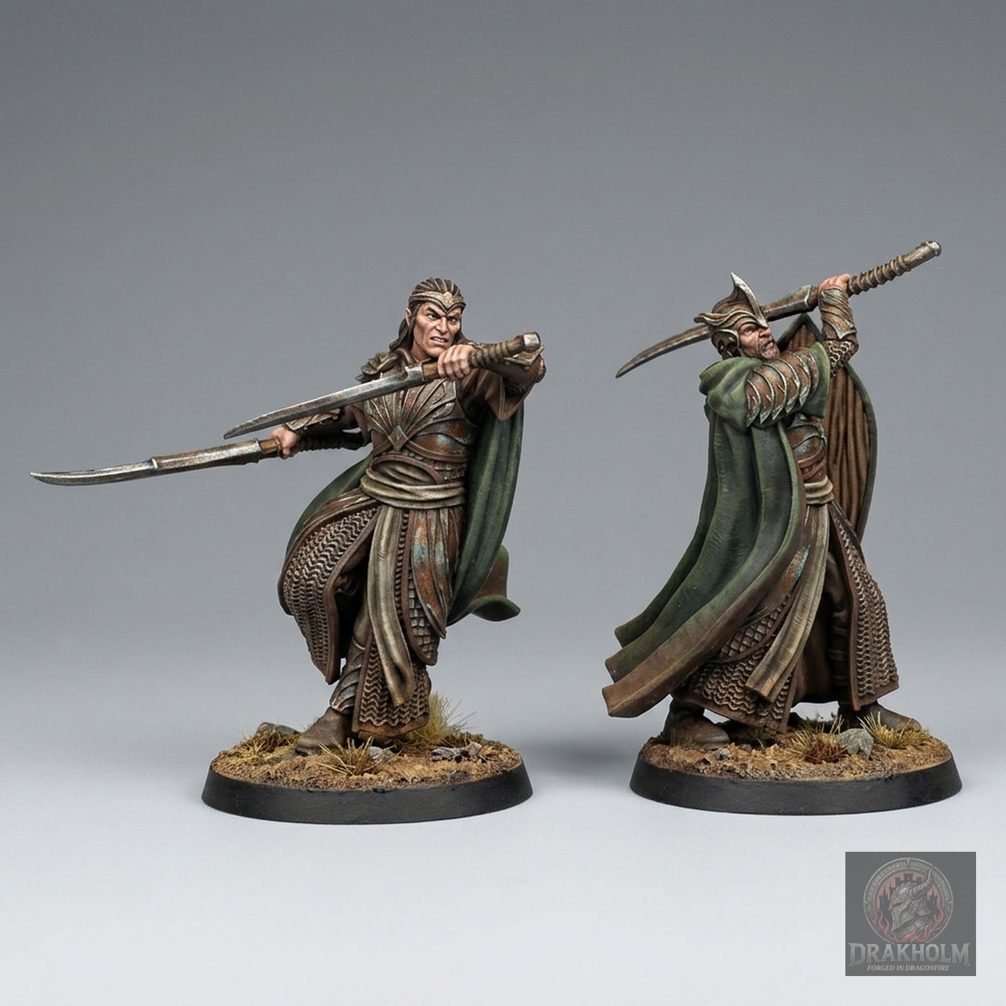 Rivendell Elf Warrior | High Elves | 28mm Resin Miniature | LOTR Middle-earth | Tabletop Wargaming