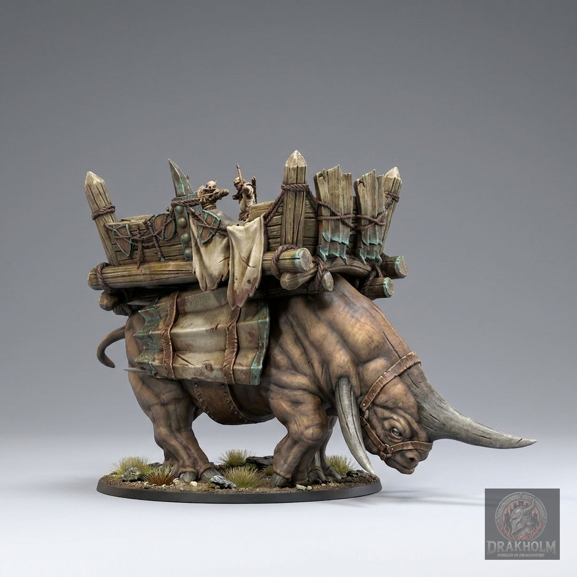 Mordor Orc Warrior | Mordor Orcs | 28mm Resin Miniature | LOTR Middle-earth | Tabletop Wargaming