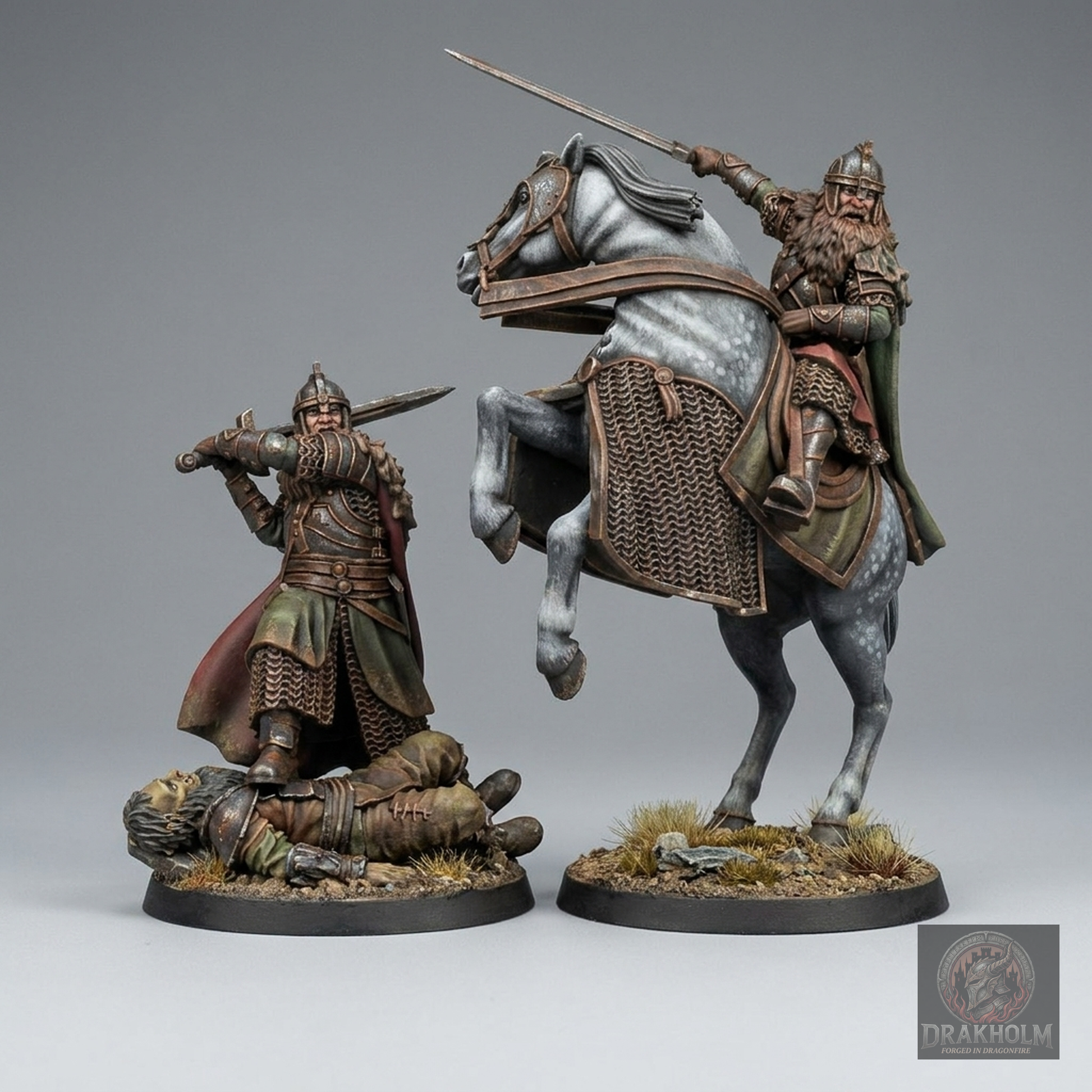 Men of the West Lord | 28mm Resin Miniature | LOTR Middle-earth | Tabletop Wargaming