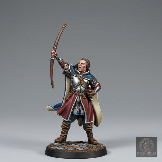 Rohan Archer | 28mm Resin Miniature | LOTR Middle-earth | Tabletop Wargaming