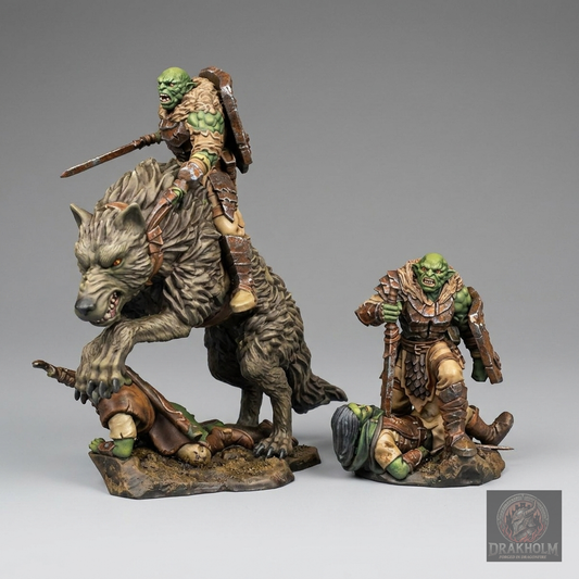 Mordor Orc Lord | Mordor Orcs | 28mm Resin Miniature | LOTR Middle-earth | Tabletop Wargaming