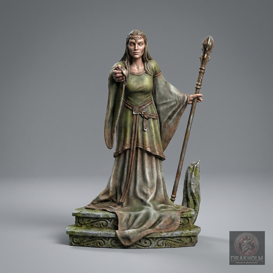 Rivendell Elf Warrior | High Elves | 28mm Resin Miniature | LOTR Middle-earth | Tabletop Wargaming