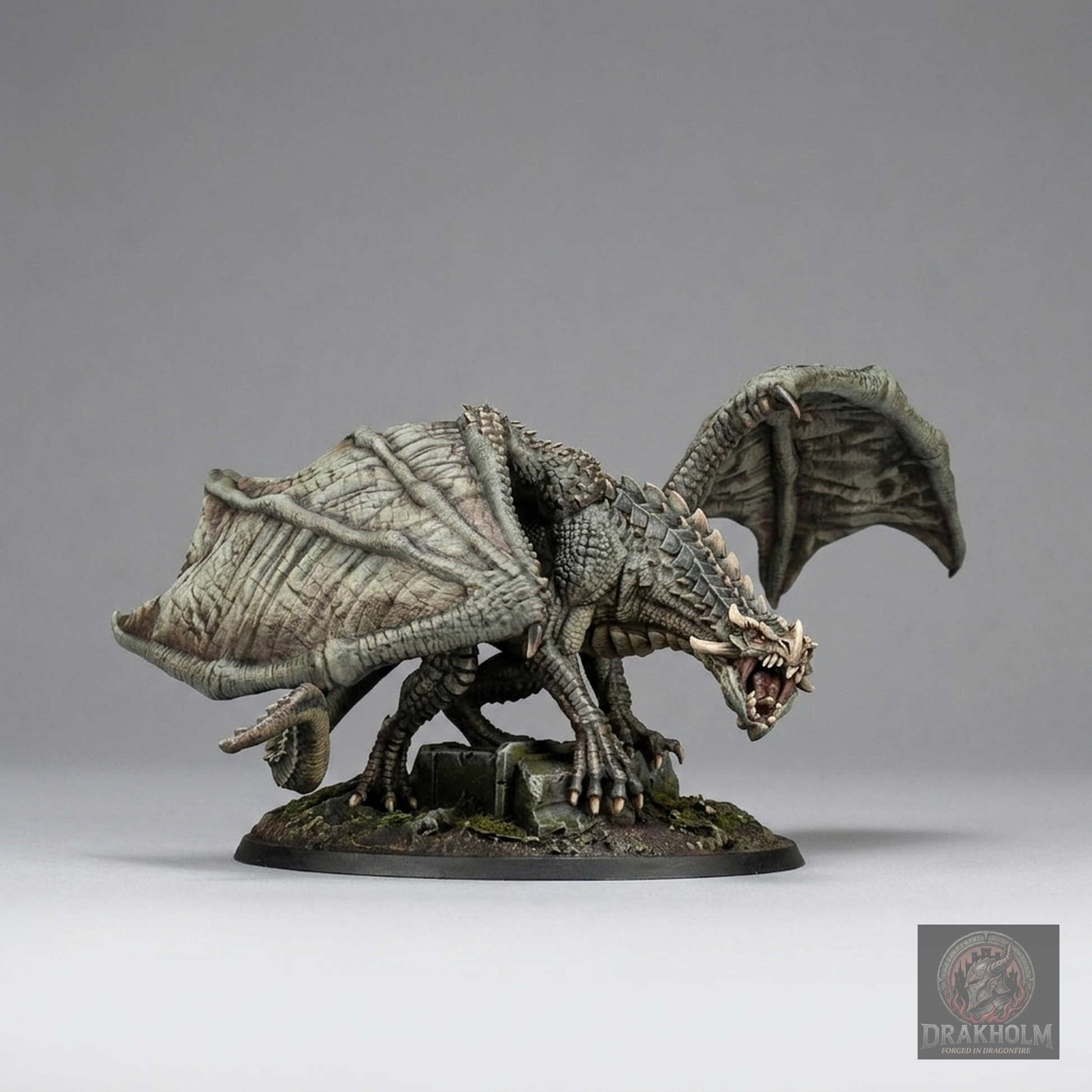 Undead Army Dragon | Army of the Dead | 28mm Resin Miniature | LOTR Middle-earth | Tabletop Wargaming