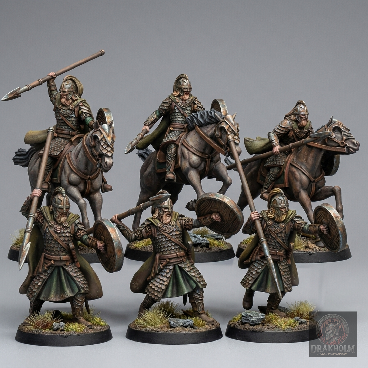 Men of the West Guard | 28mm Resin Miniature | LOTR Middle-earth | Tabletop Wargaming