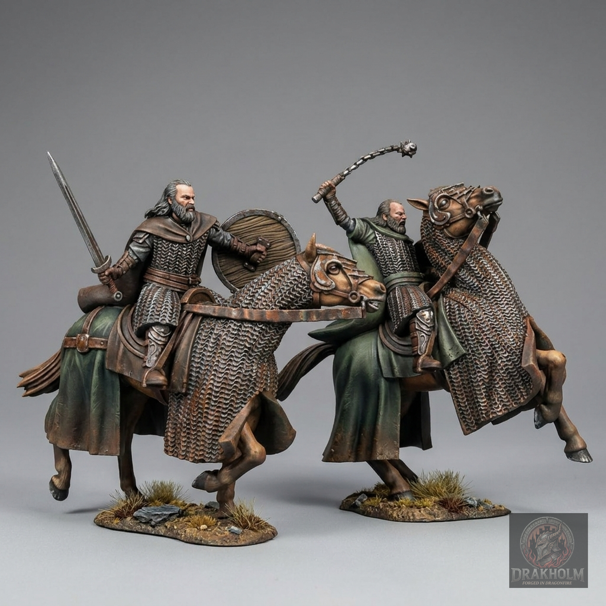 Men of the West Rider | 28mm Resin Miniature | LOTR Middle-earth | Tabletop Wargaming