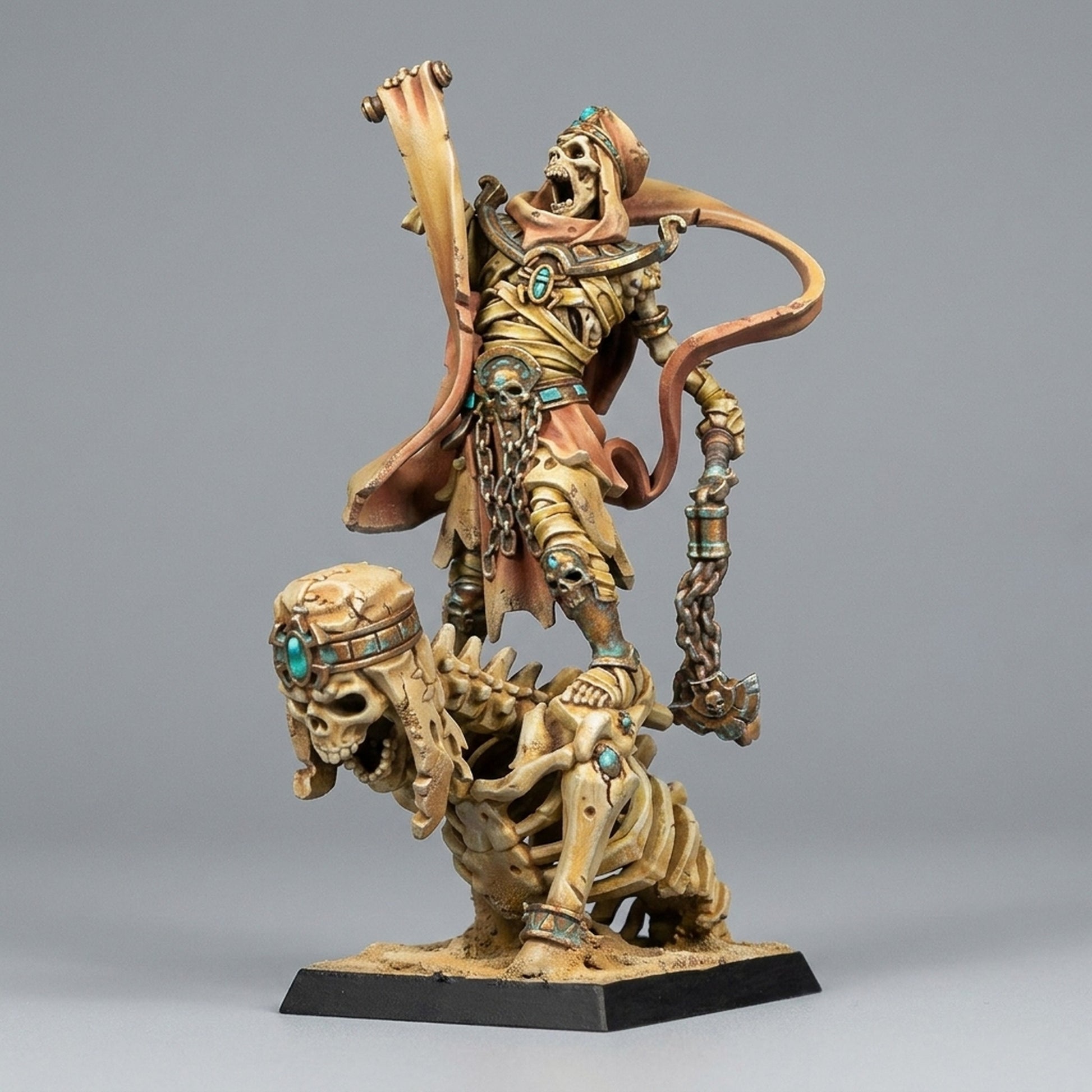 Miniatura Emisario del Rey Eterno Reyes Funerarios resina 32mm sin pintar - Drakholm