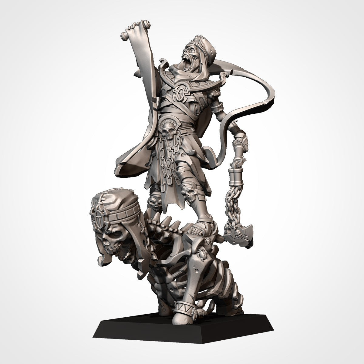 Miniatura Emisario del Rey Eterno Reyes Funerarios resina 32mm sin pintar - Drakholm