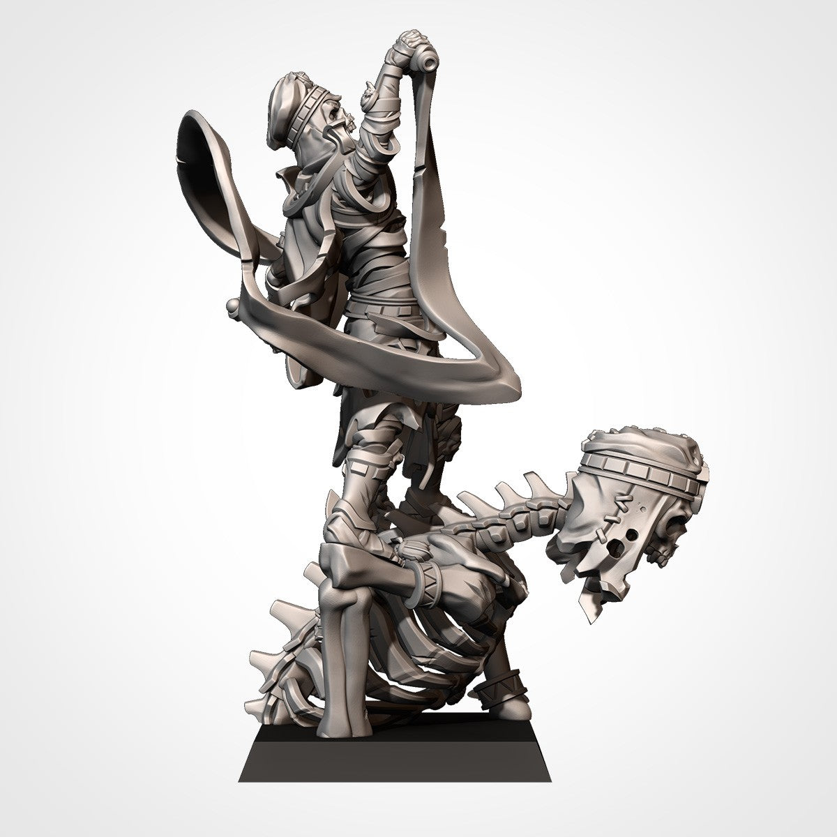 Miniatura Emisario del Rey Eterno Reyes Funerarios resina 32mm sin pintar - Drakholm