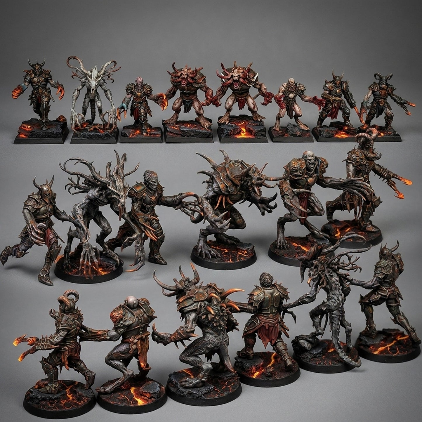 Miniatura Los Abandonados Reinos del Caos resina 32mm sin pintar - Drakholm