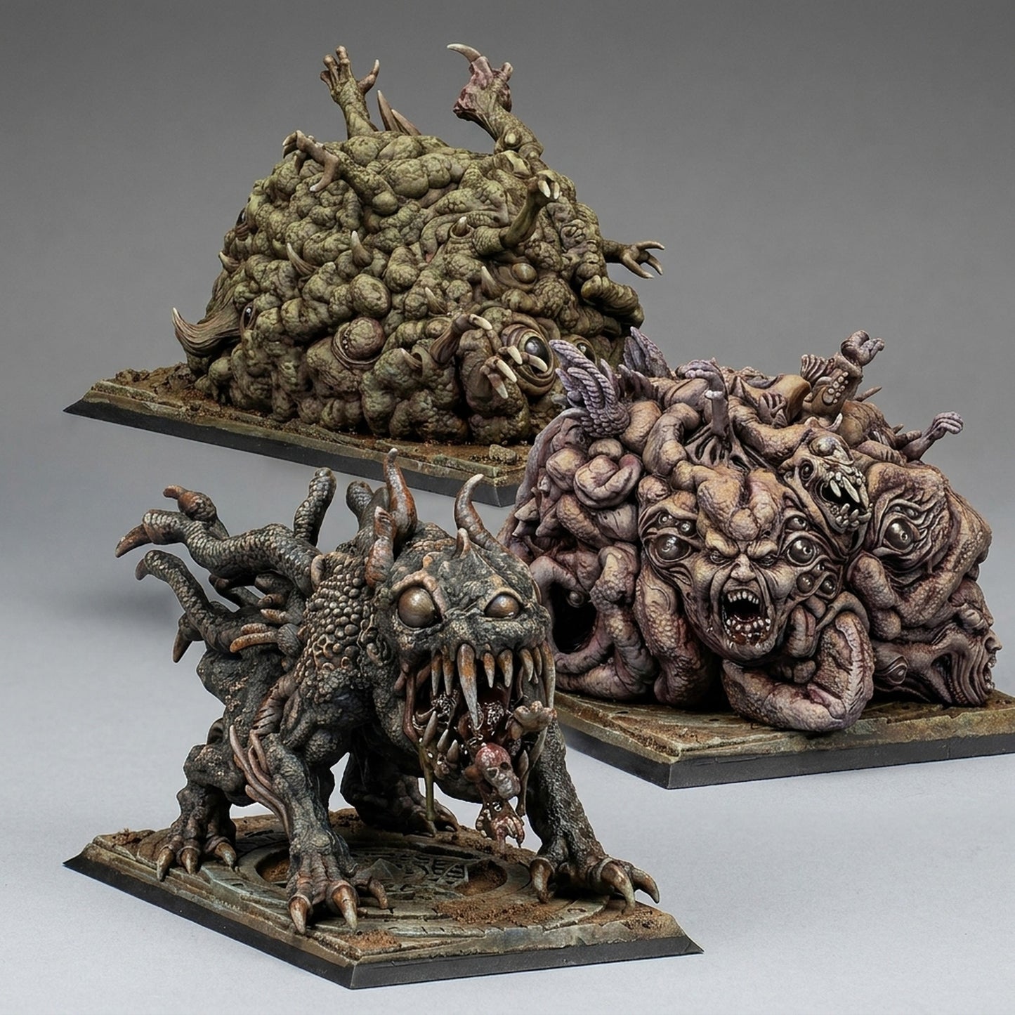 Miniatura Engendros Colosales del Cambio Reinos del Caos resina 32mm sin pintar - Drakholm