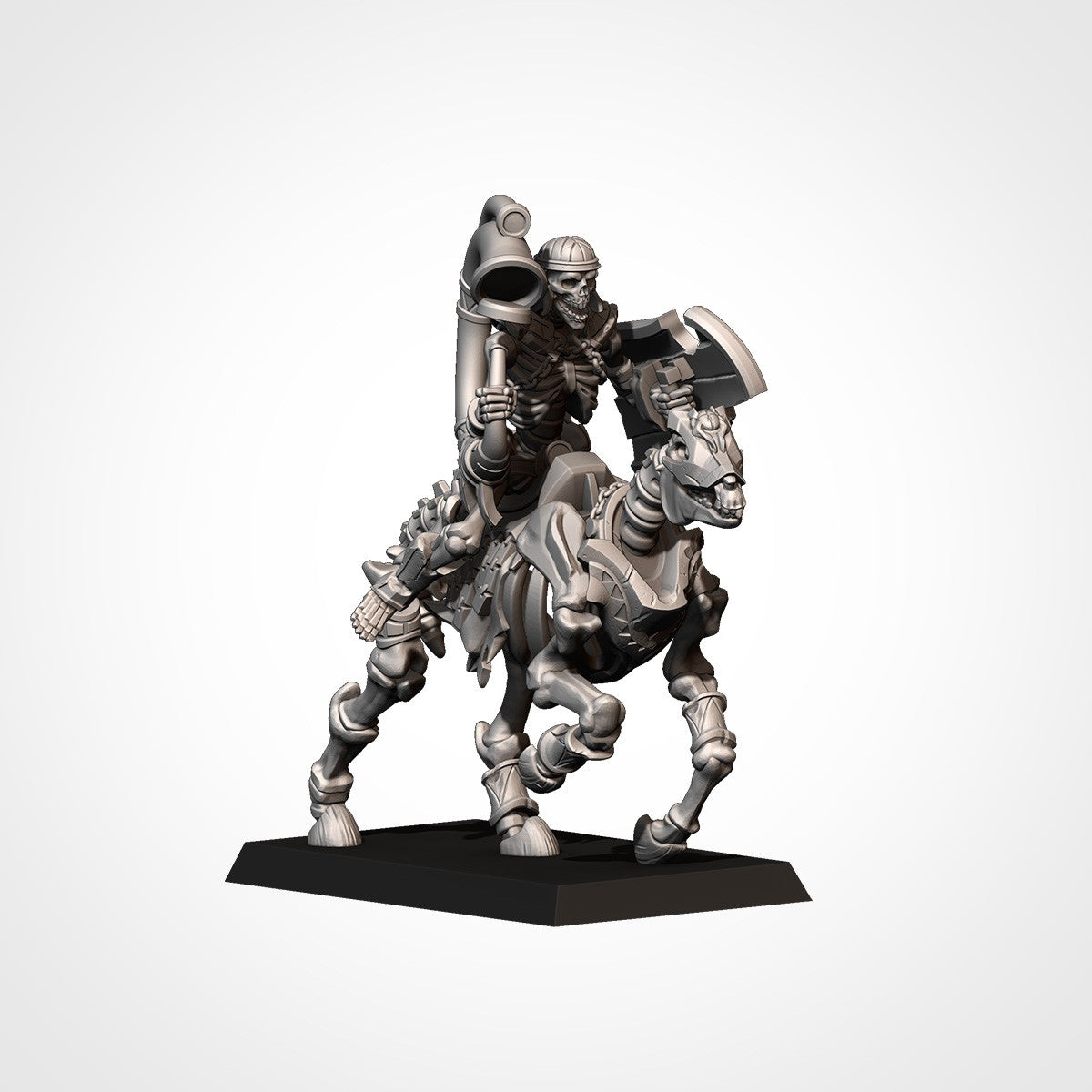 Miniatura Caballería Pesada de las Arenas Reyes Funerarios resina 32mm sin pintar - Drakholm