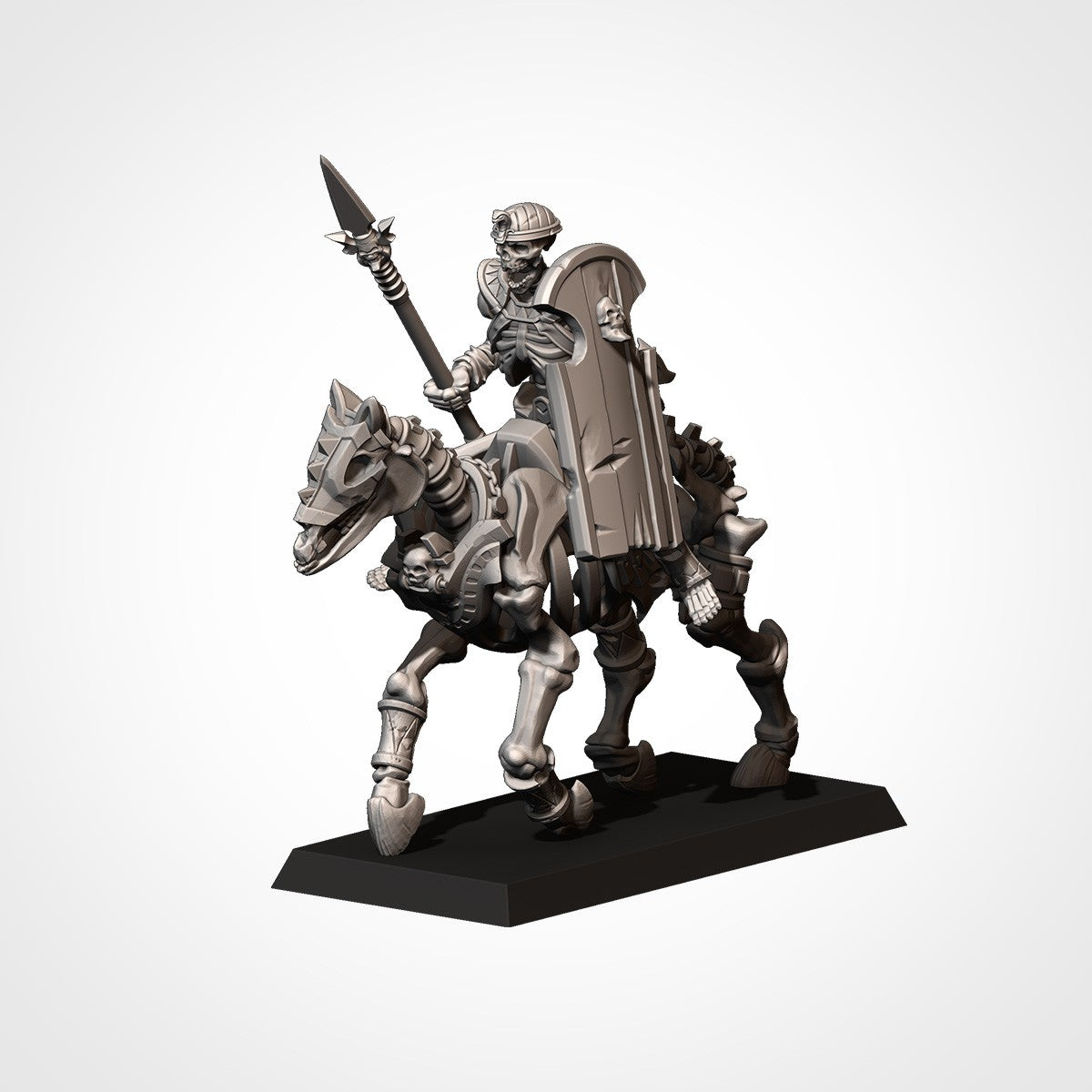 Miniatura Caballería Pesada de las Arenas Reyes Funerarios resina 32mm sin pintar - Drakholm