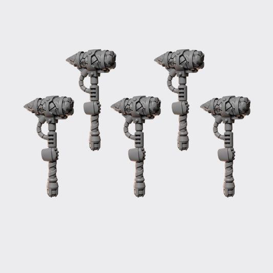 Martillos Anvil Wardens C — bits de conversión sci-fi grimdark de Greytide Studio, resina 32mm sin pintar