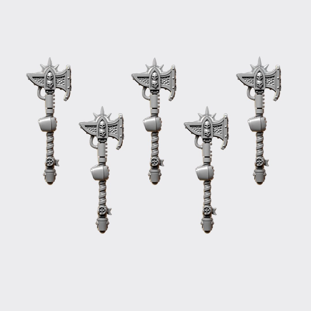 Martillos Terminator Eternal Crusaders B — bits de conversión sci-fi grimdark de Greytide Studio, resina 32mm sin pintar