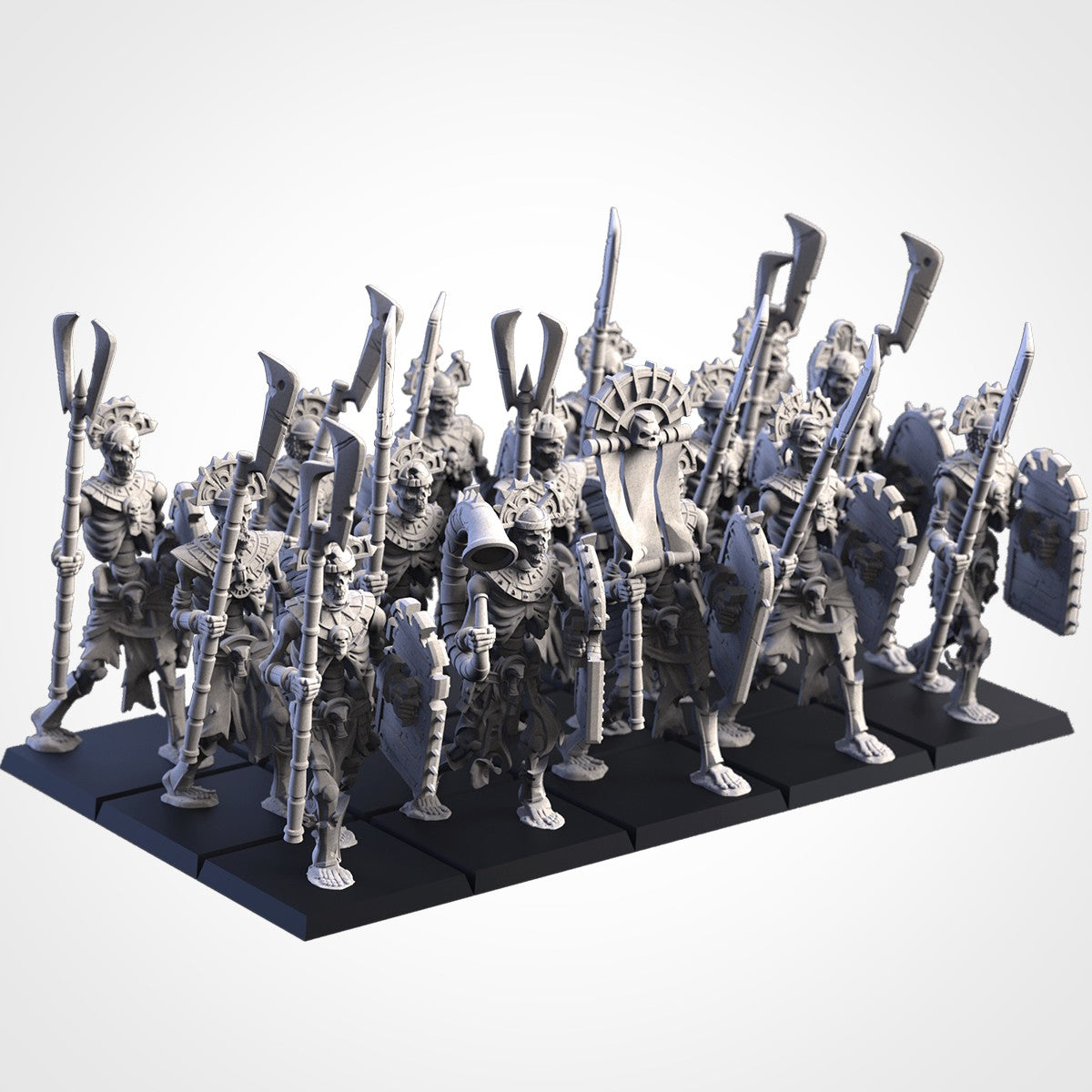 Miniatura Guardia de la Necrópolis Reyes Funerarios resina 32mm sin pintar - Drakholm