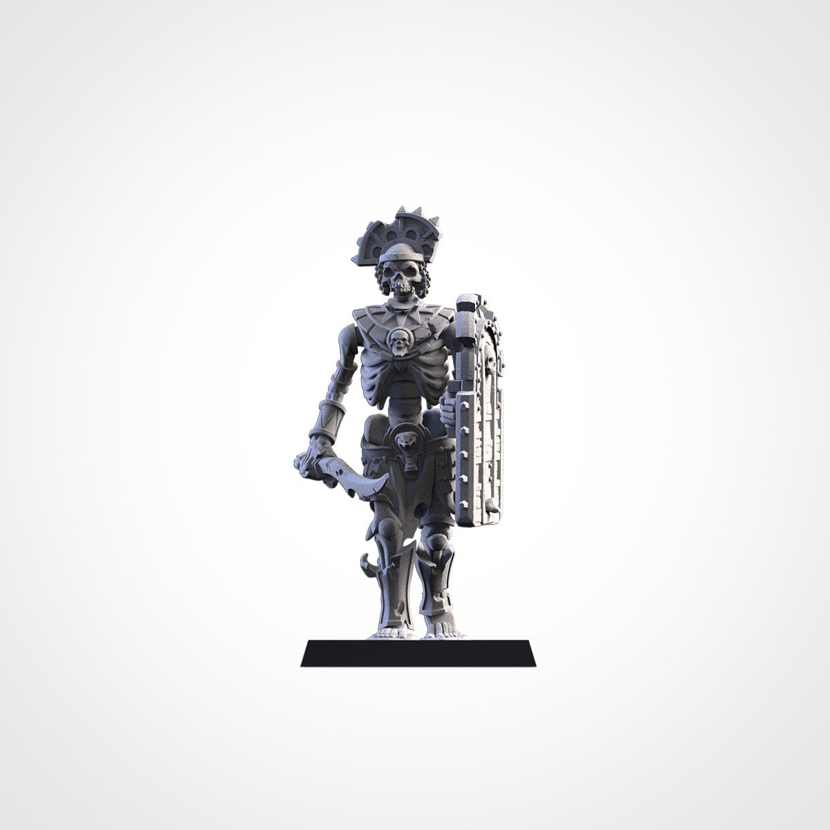 Miniatura Guardia de la Necrópolis Reyes Funerarios resina 32mm sin pintar - Drakholm