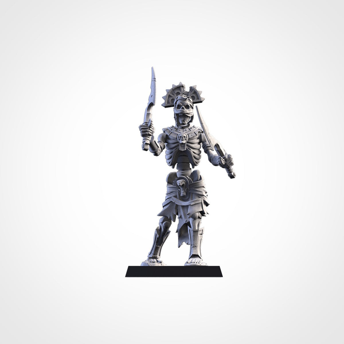 Miniatura Guardia de la Necrópolis Reyes Funerarios resina 32mm sin pintar - Drakholm