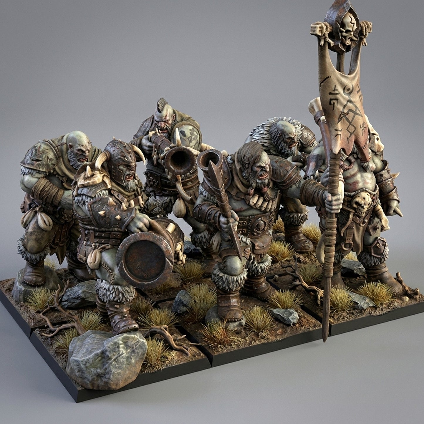 Bombarderos del Norte · Miniatura 32mm · Ogros del Norte · Drakholm