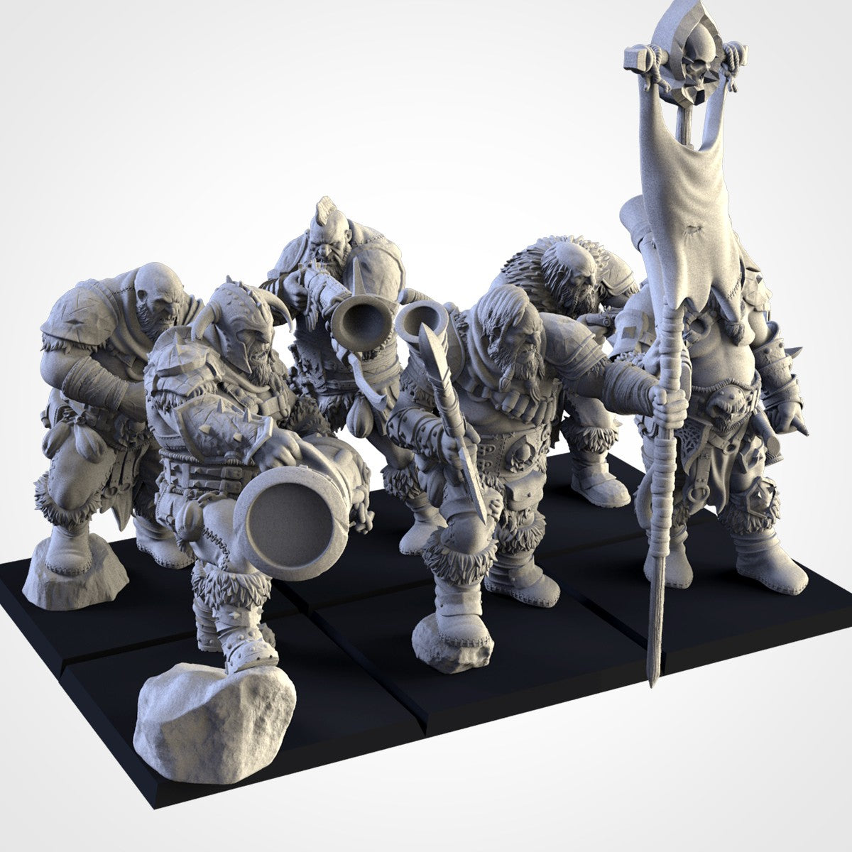 Bombarderos del Norte · Miniatura 32mm · Ogros del Norte · Drakholm