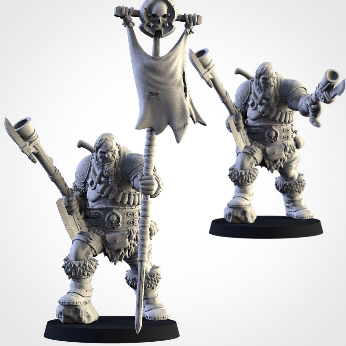 Bombarderos del Norte · Miniatura 32mm · Ogros del Norte · Drakholm