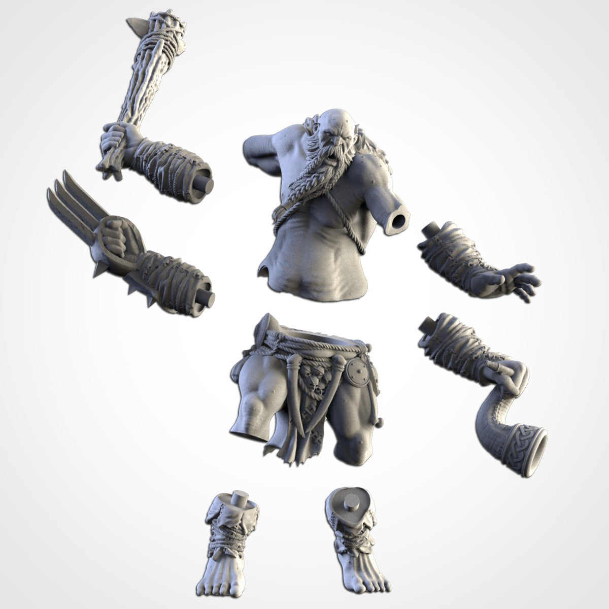 El Gigante · Miniatura 32mm · Ogros del Norte · Drakholm
