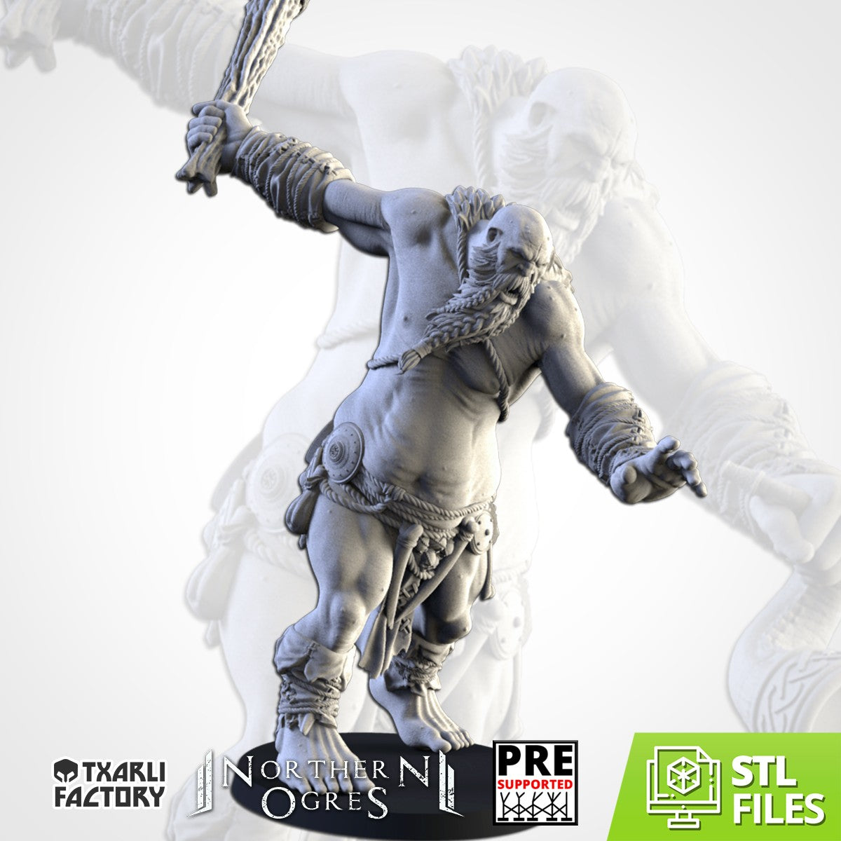 El Gigante · Miniatura 32mm · Ogros del Norte · Drakholm