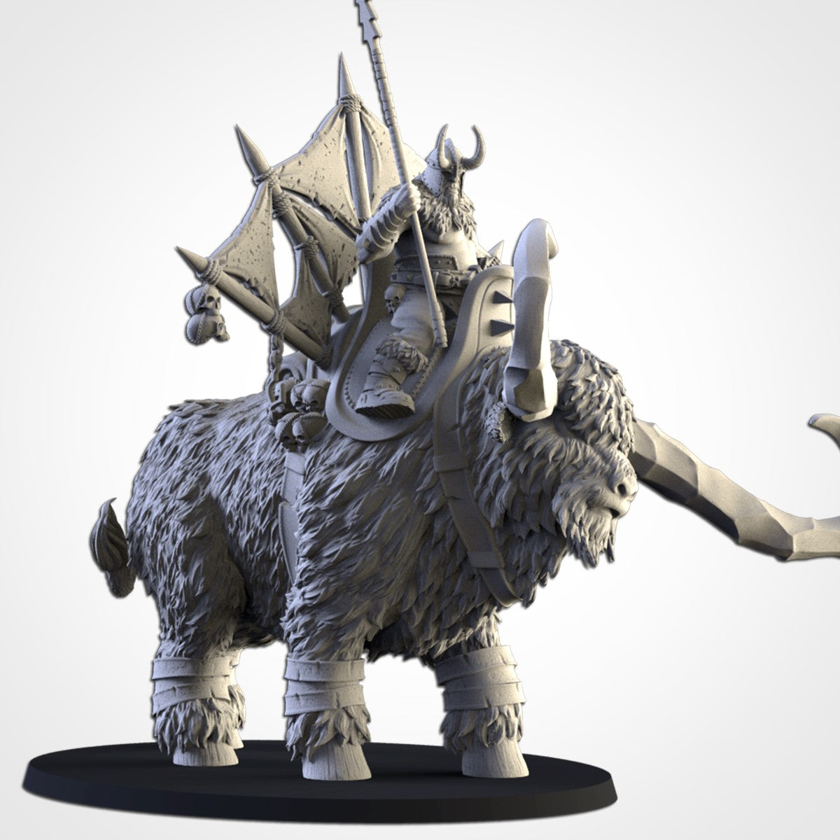 Kan sobre Uro de Roca · Miniatura 32mm · Ogros del Norte · Drakholm