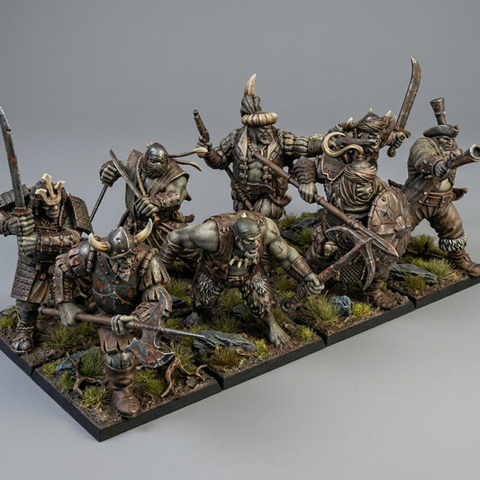 Veteranos Mercenarios · Miniatura 32mm · Ogros del Norte · Drakholm