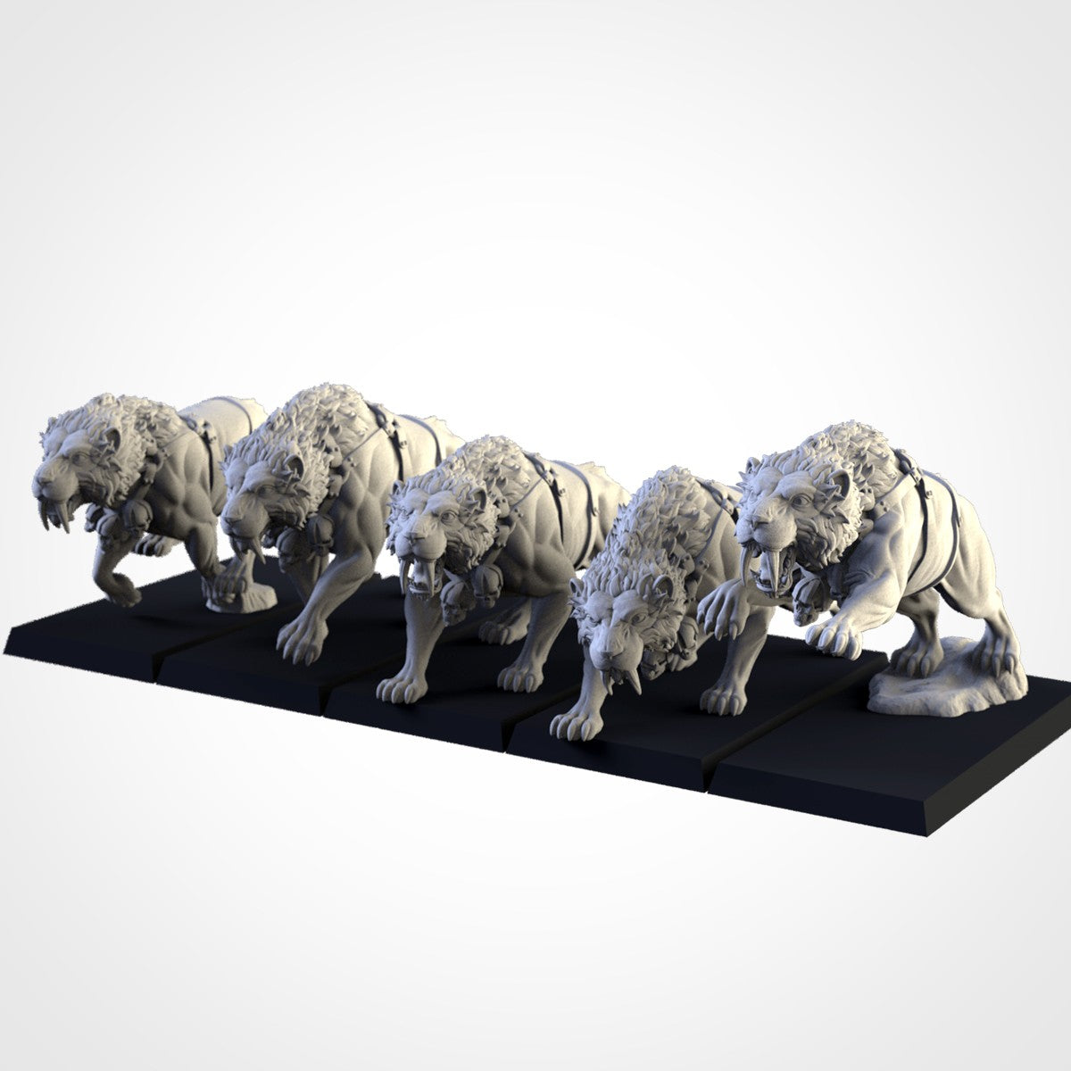 Dientes de Sable · Miniatura 32mm · Ogros del Norte · Drakholm