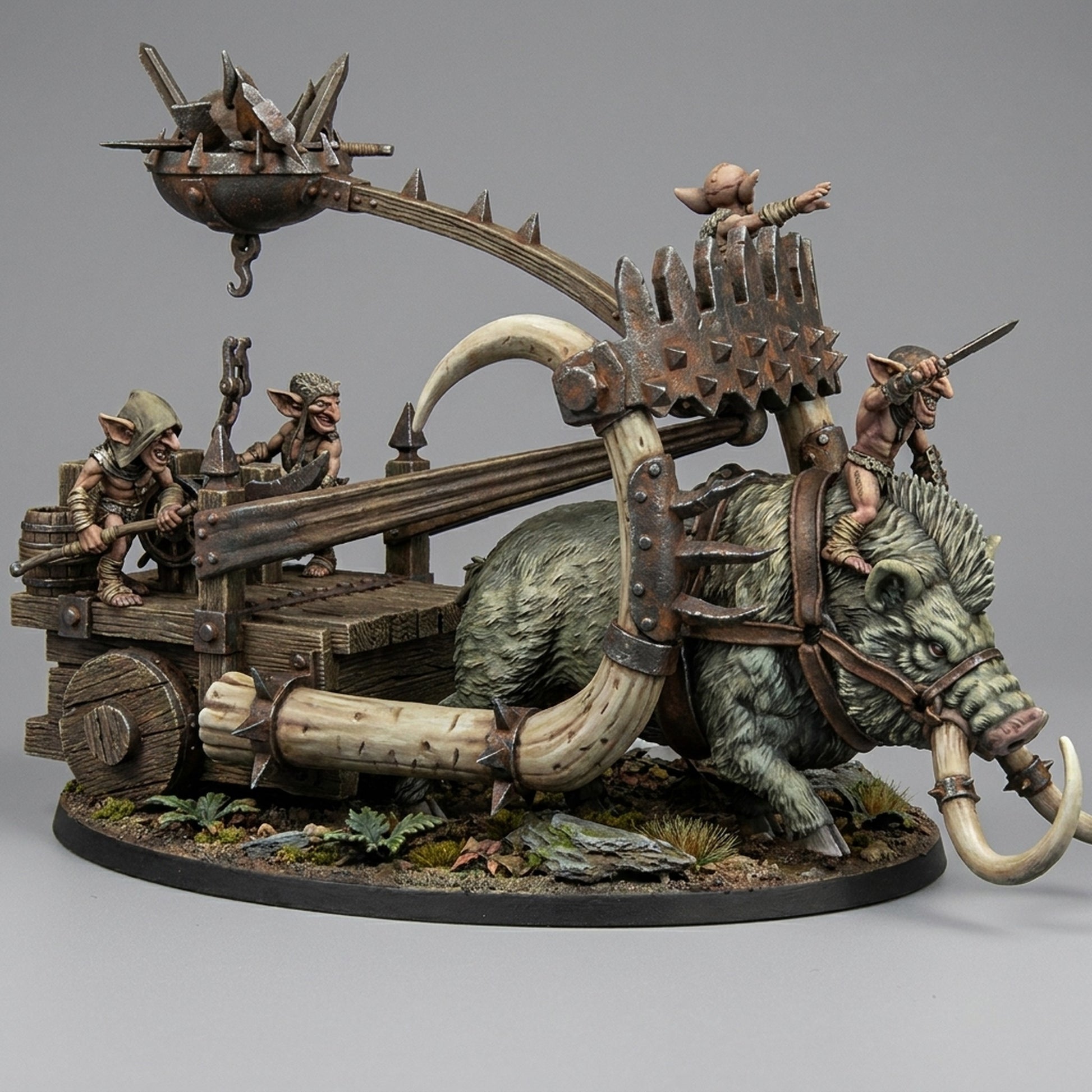 Catapulta de los Pequeños · Miniatura 32mm · Ogros del Norte · Drakholm