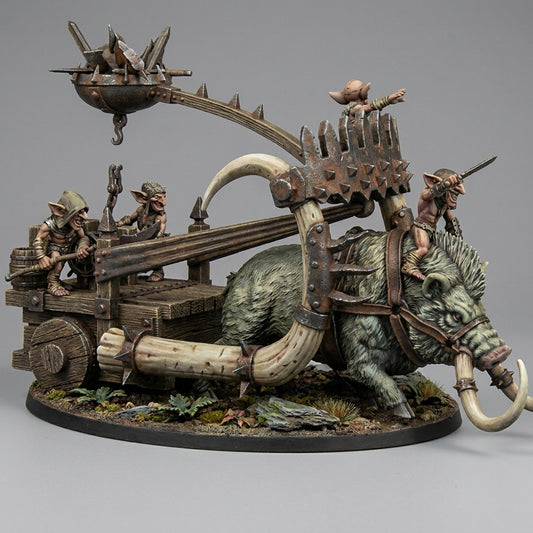 Catapulta de los Pequeños · Miniatura 32mm · Ogros del Norte · Drakholm