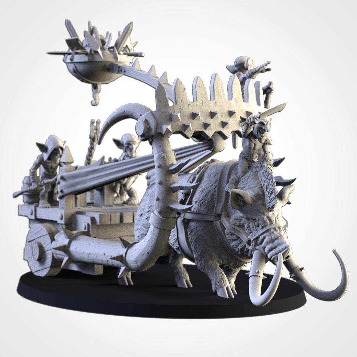 Catapulta de los Pequeños · Miniatura 32mm · Ogros del Norte · Drakholm