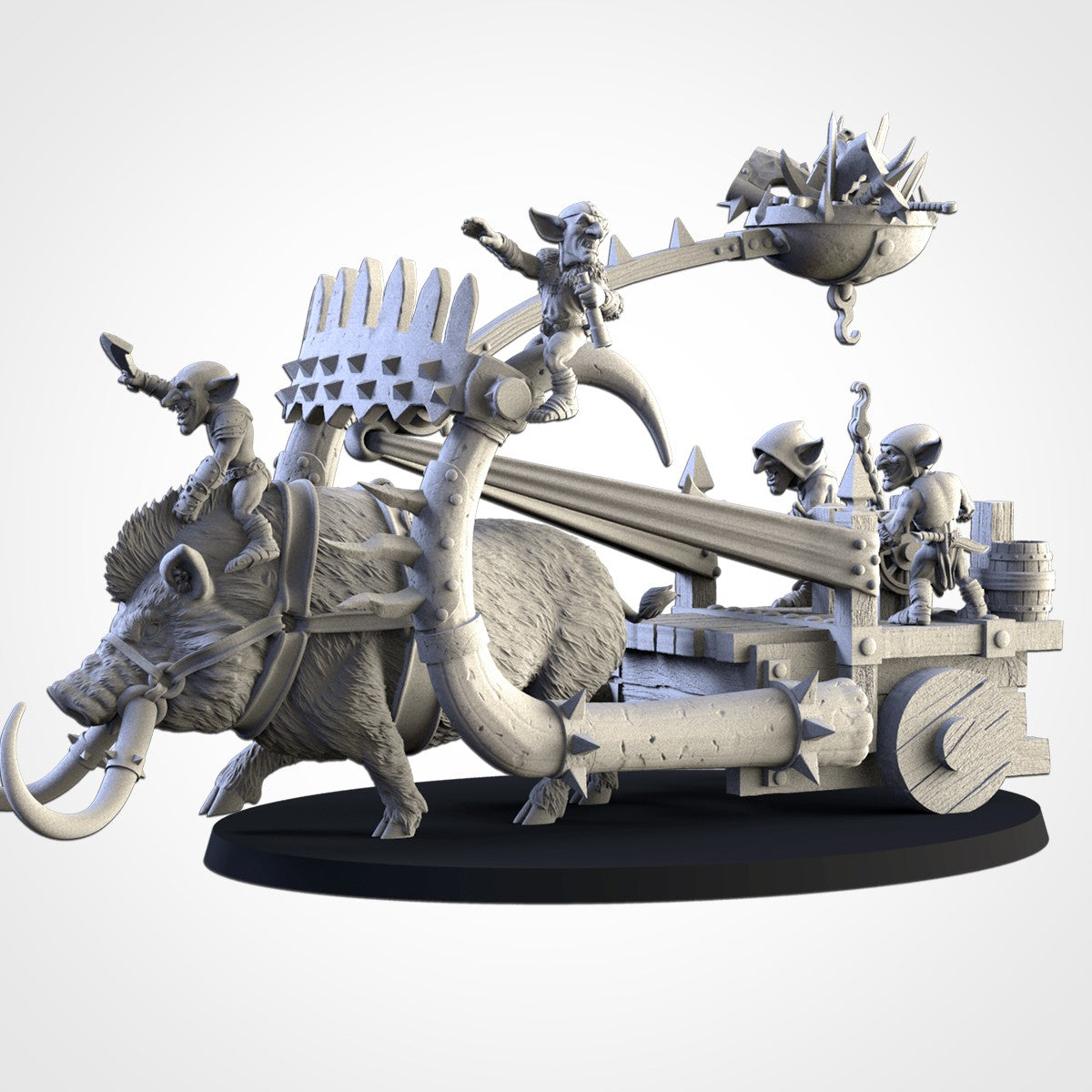 Catapulta de los Pequeños · Miniatura 32mm · Ogros del Norte · Drakholm