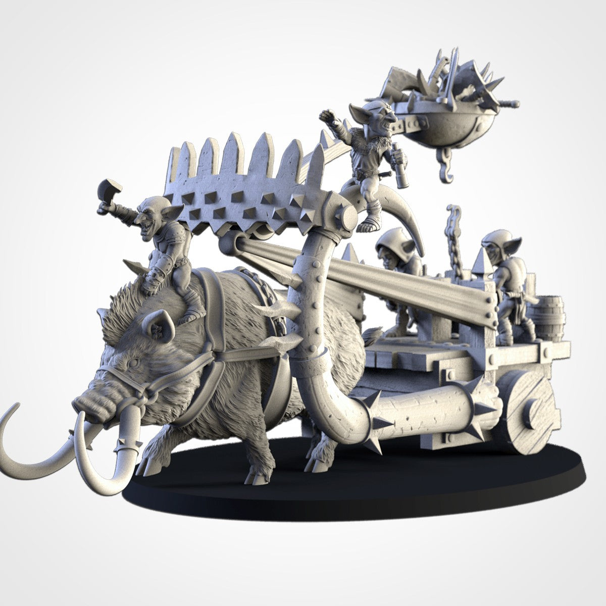 Catapulta de los Pequeños · Miniatura 32mm · Ogros del Norte · Drakholm