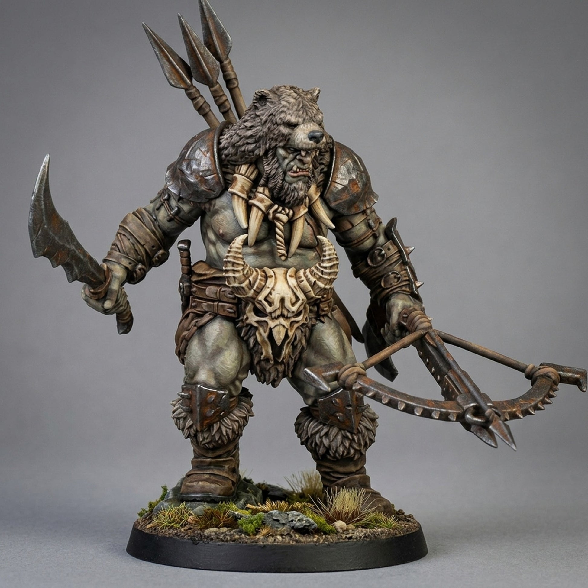 El Cazador · Miniatura 32mm · Ogros del Norte · Drakholm