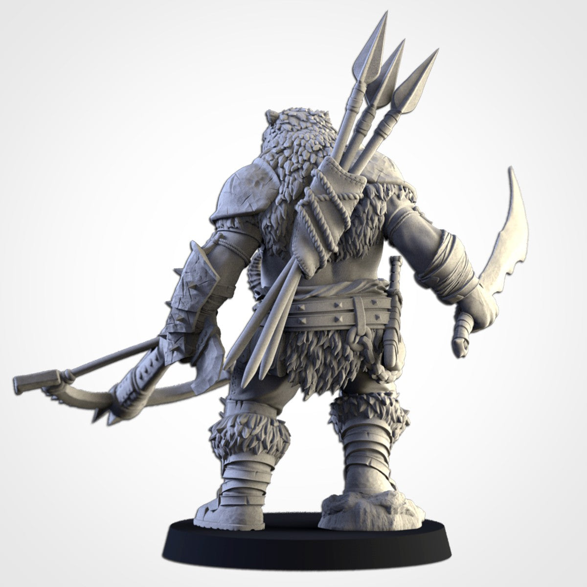 El Cazador · Miniatura 32mm · Ogros del Norte · Drakholm