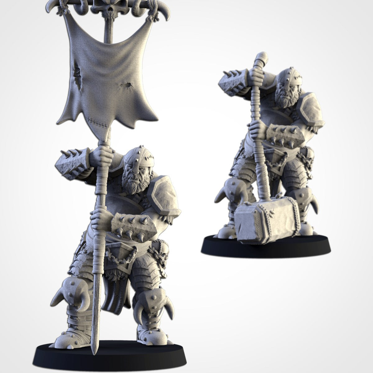 Matones de la Tribu · Miniatura 32mm · Ogros del Norte · Drakholm