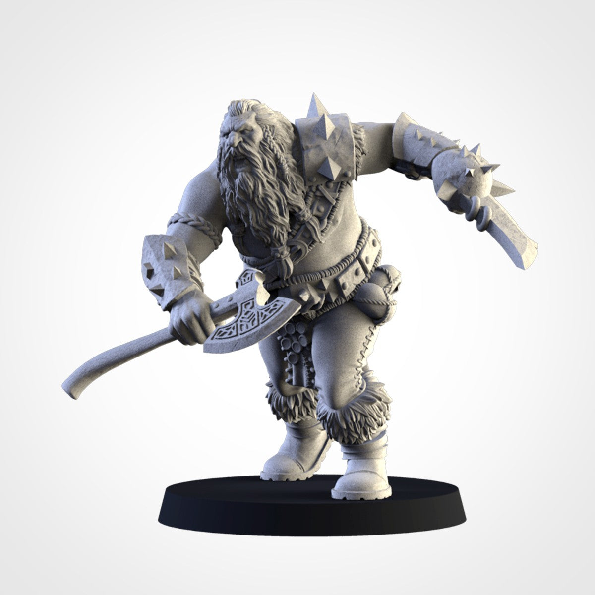 Guerreros de la Tribu · Miniatura 32mm · Ogros del Norte · Drakholm