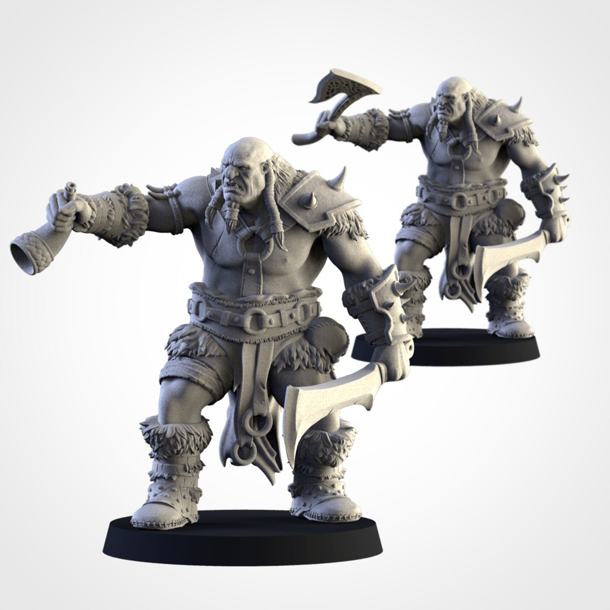 Guerreros de la Tribu · Miniatura 32mm · Ogros del Norte · Drakholm